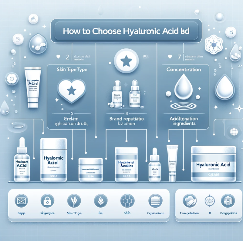 نحوه انتخاب کرم حاوی هیالورونیک اسید مناسب